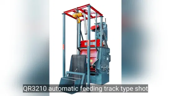 Automatic Feeding Track Type Shot Blasting Machine for Remove Surface Rust